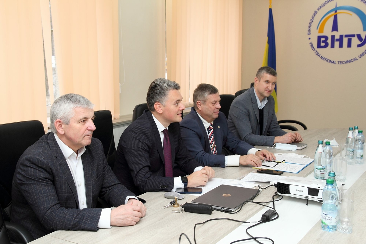 зустріч за участі ректора Віктора Біліченка з Держсекретарем Міністерства у справах ветеранів Людмилою Дараган
