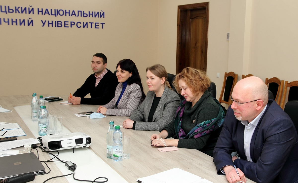 зустріч за участі ректора Віктора Біліченка з Держсекретарем Міністерства у справах ветеранів Людмилою Дараган
