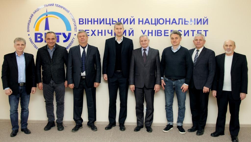 Зустріч керівництва ВНТУ з представниками компанії Bosch Ukraine
