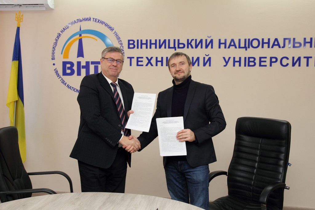 ВНТУ підписав договір про співпрацю  з міжнародною ІТ-компанією Sigma Software